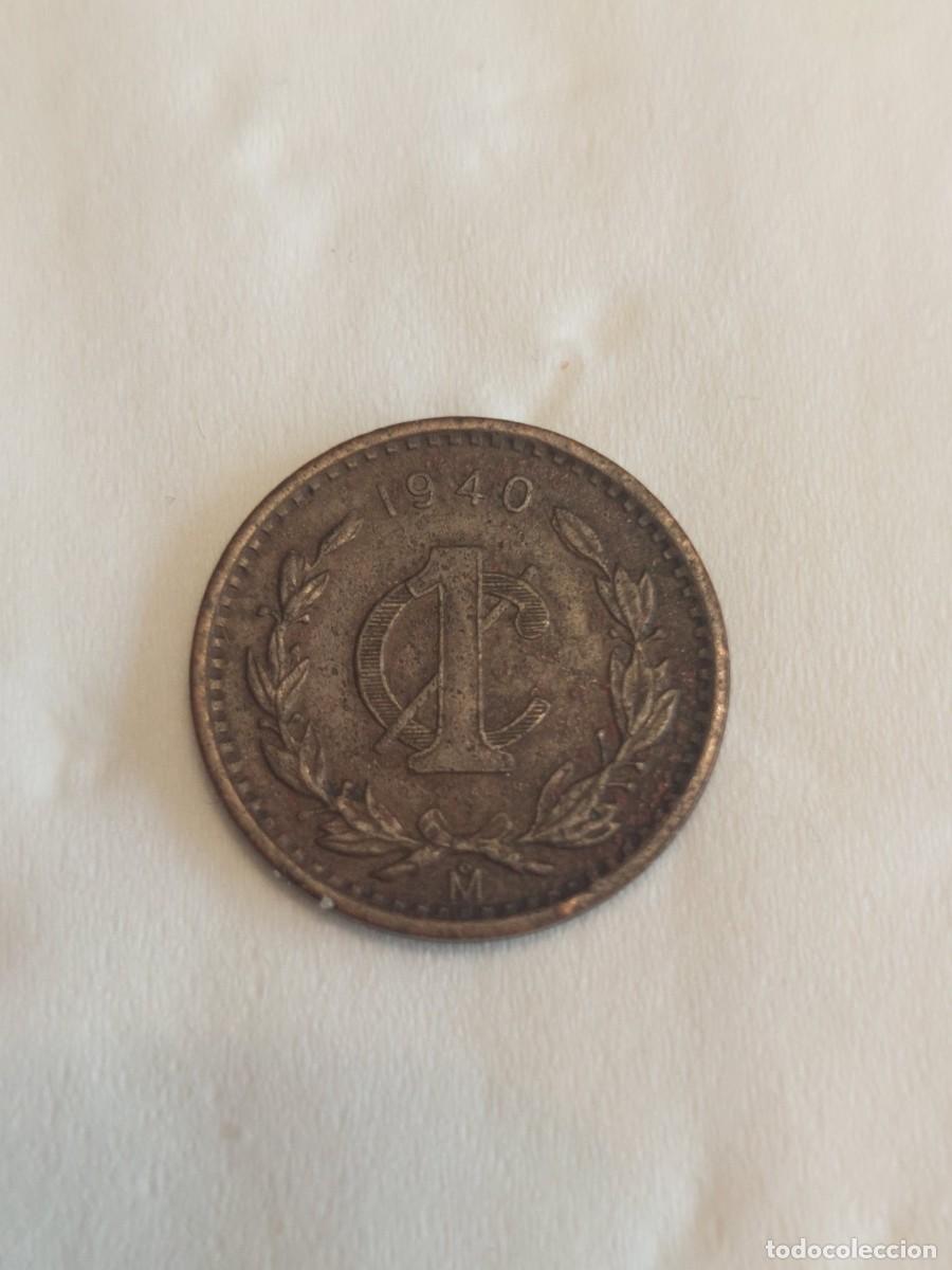 Monedas antiguas de Am&eacute;rica: Mexico 1 centavo 1940 - Foto 2