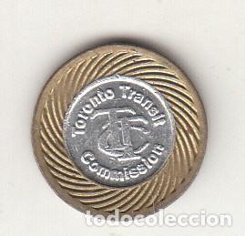 Monedas antiguas de Am&eacute;rica: FICHA TORONTO TRANSIT COMISSION. VALID FOR ONE FARE. MBC+ - Foto 1