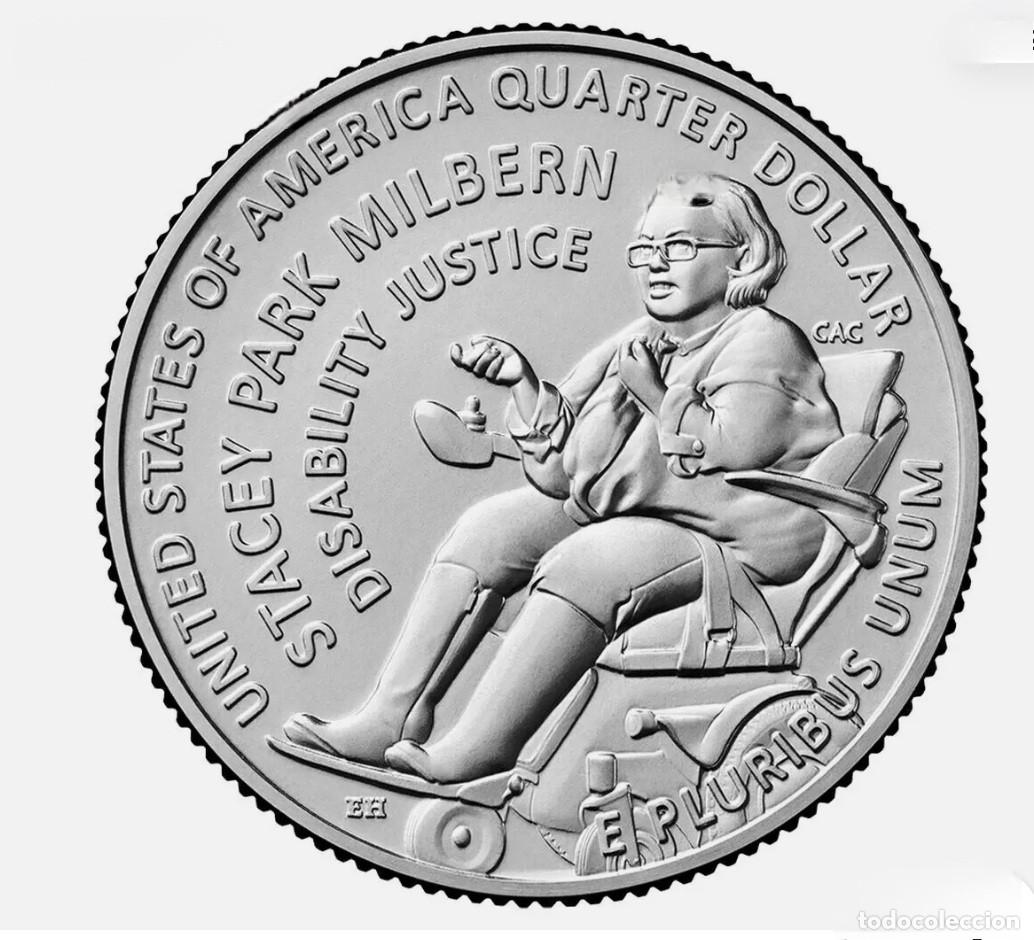 Monedas antiguas de Am&eacute;rica: QUARTER DOLAR USA 2025 - CECA S - AMERICAN WOMEN - STACEY PARK MILBERN - SIN CIRCULAR