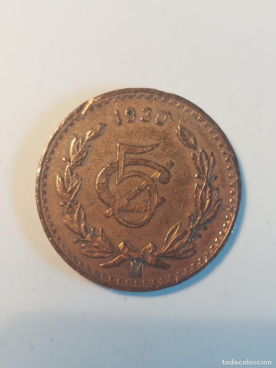 Monedas antiguas de Am&eacute;rica: Mexico 5 centavos 1930 - Foto 1