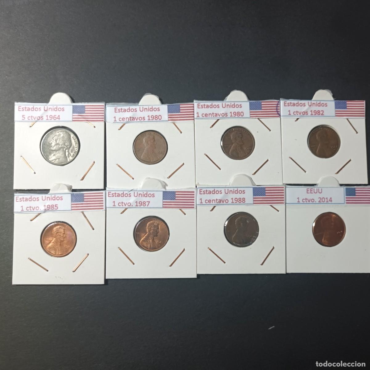 Monnaies anciennes d'Am&eacute;rique: Monedas varios paises mirar fotos. Lote MI - 64