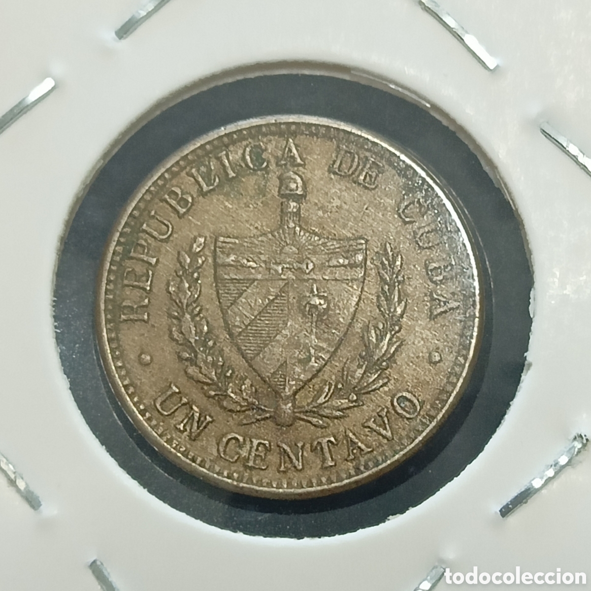 Monedas antiguas de Am&eacute;rica: Cuba. 1 Centavo 1946 - Foto 2