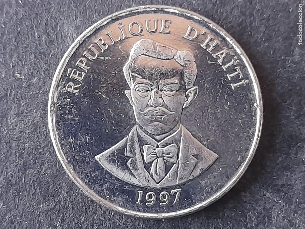 Alte M&uuml;nzen aus Amerika: Moneda Republica de Haiti 5 Centimos 1997 KM 154a calidad EBC