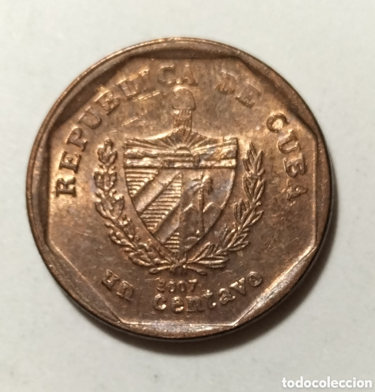 Monedas antiguas de Am&eacute;rica: Moneda 1 centavo 2007 Cuba - Foto 1