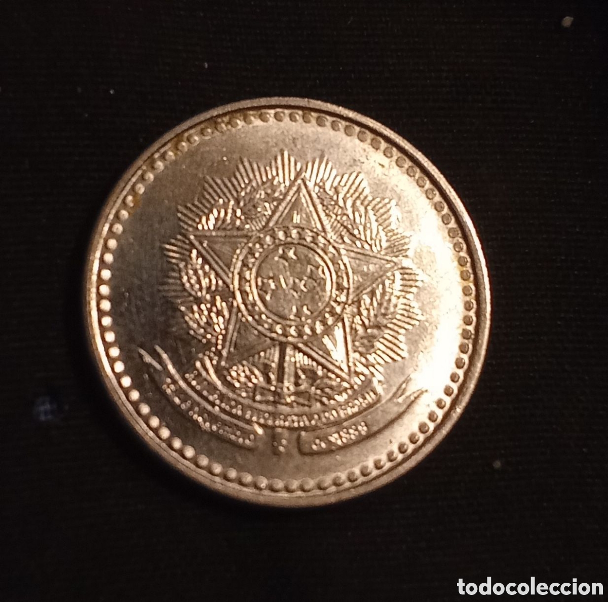 Monedas antiguas de Am&eacute;rica: BRASIL - 50 centavos 1988 - Foto 1