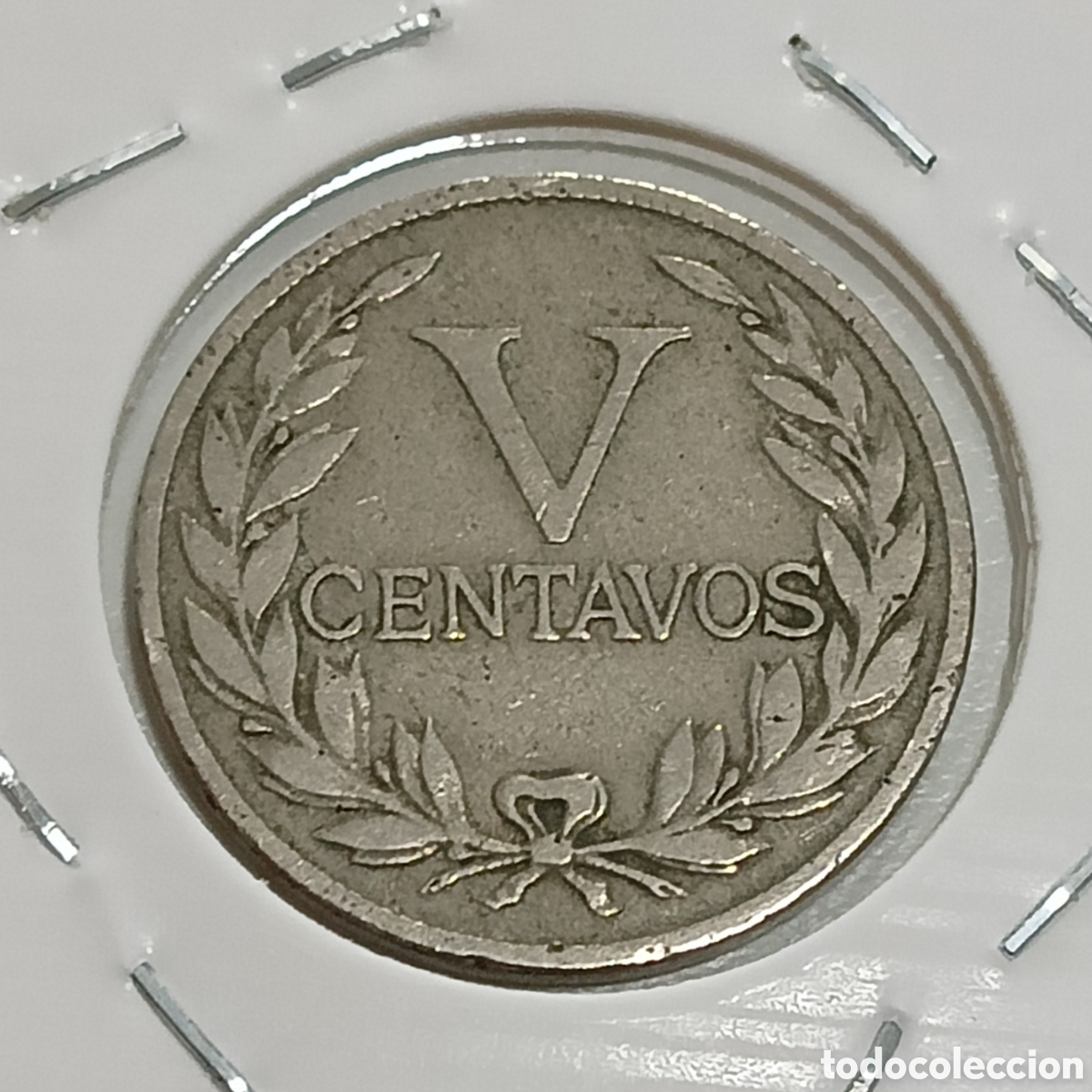 Monedas antiguas de Am&eacute;rica: Colombia. 5 Centavos 1938. - Foto 2