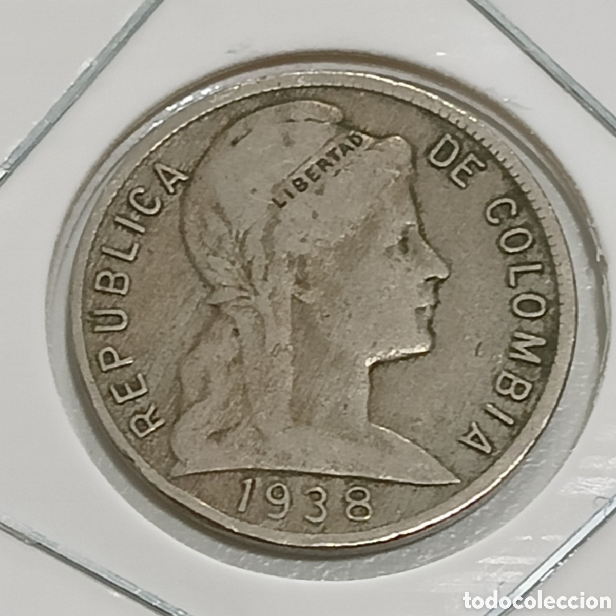 Monedas antiguas de Am&eacute;rica: Colombia. 5 Centavos 1938. - Foto 1