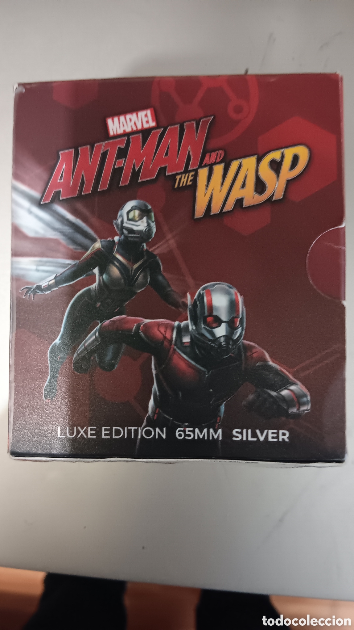 Monedas antiguas de Am&eacute;rica: Moneda 100gramos chapada en plata 999 Marvel - Foto 1