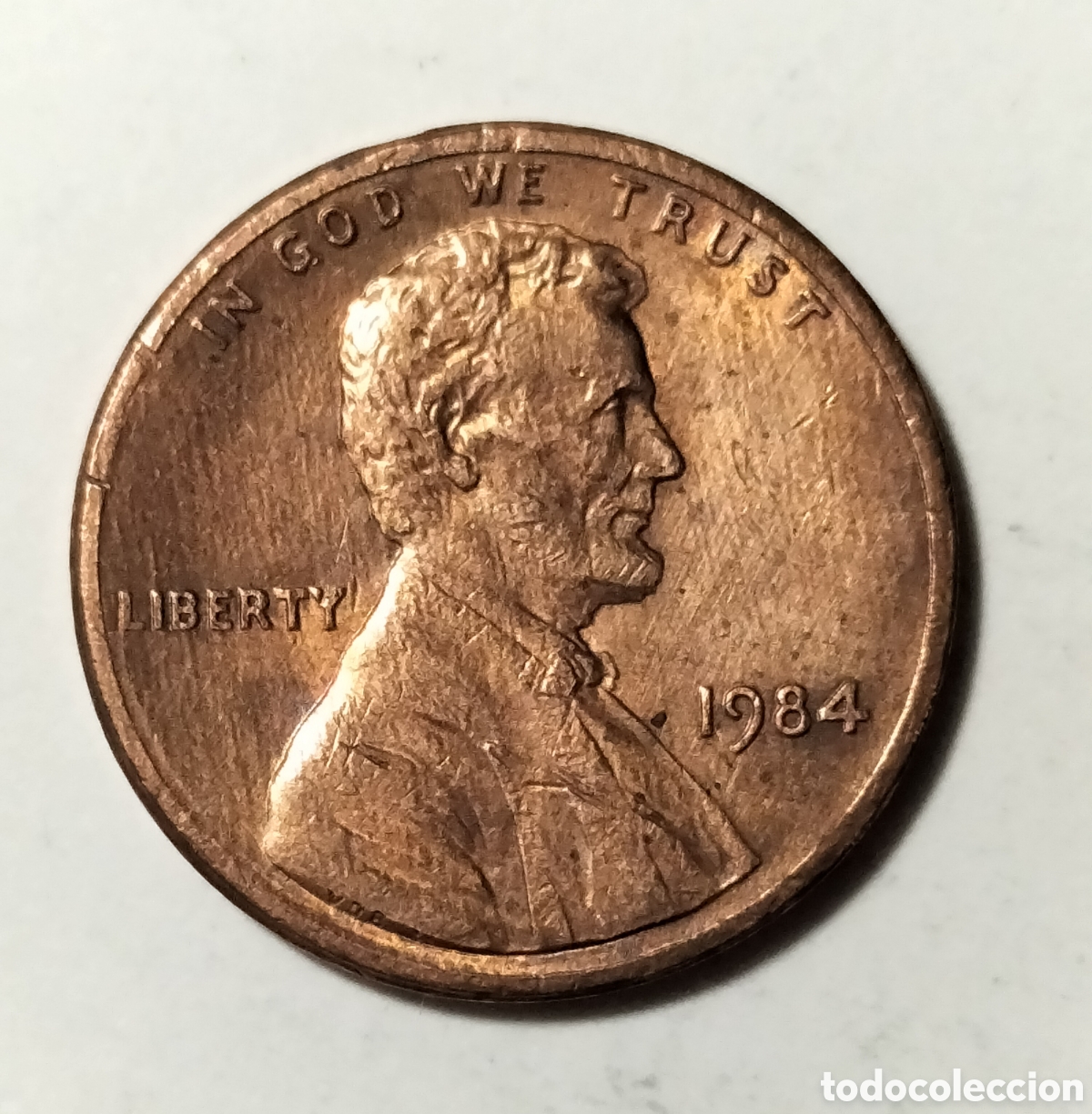 Monedas antiguas de Am&eacute;rica: Moneda 1 centavo 1981 EEUU - Foto 1