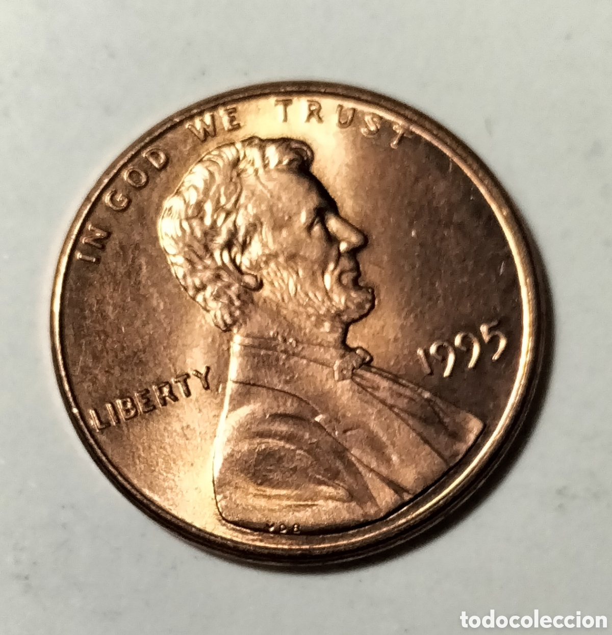 Monedas antiguas de Am&eacute;rica: Moneda 1 centavo 1995 EEUU - Foto 1