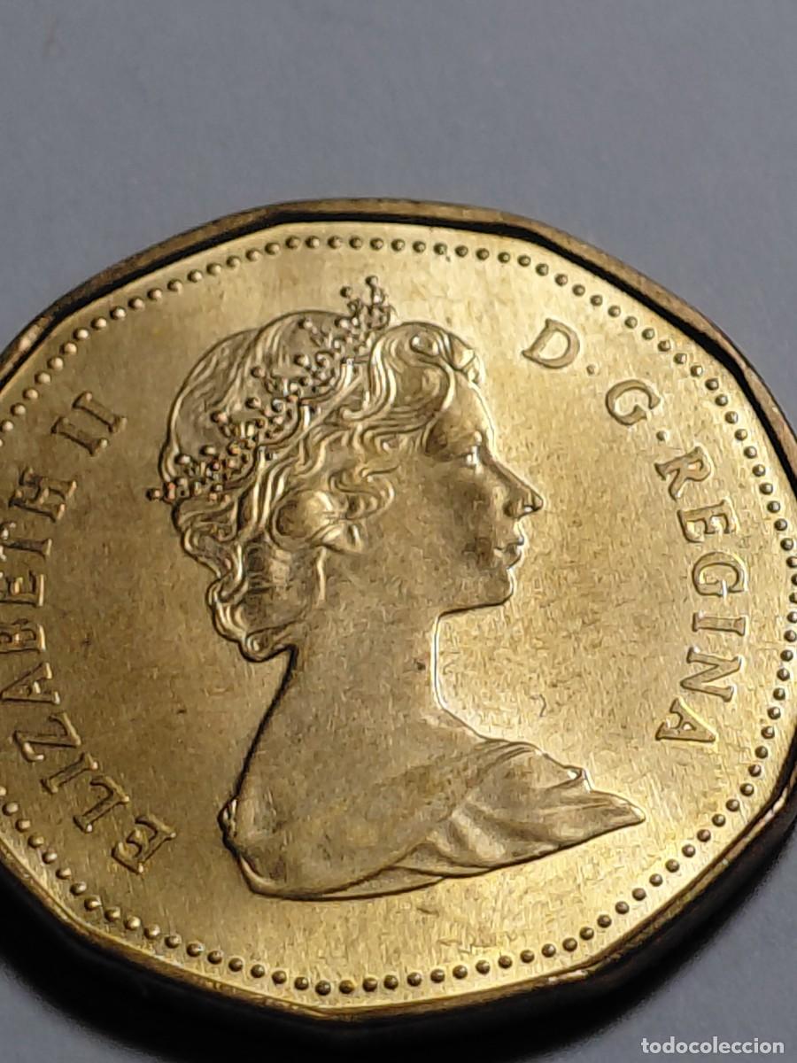 Monedas antiguas de Am&eacute;rica: CANADA - 1 DOLAR 1987 KM157 - Foto 2