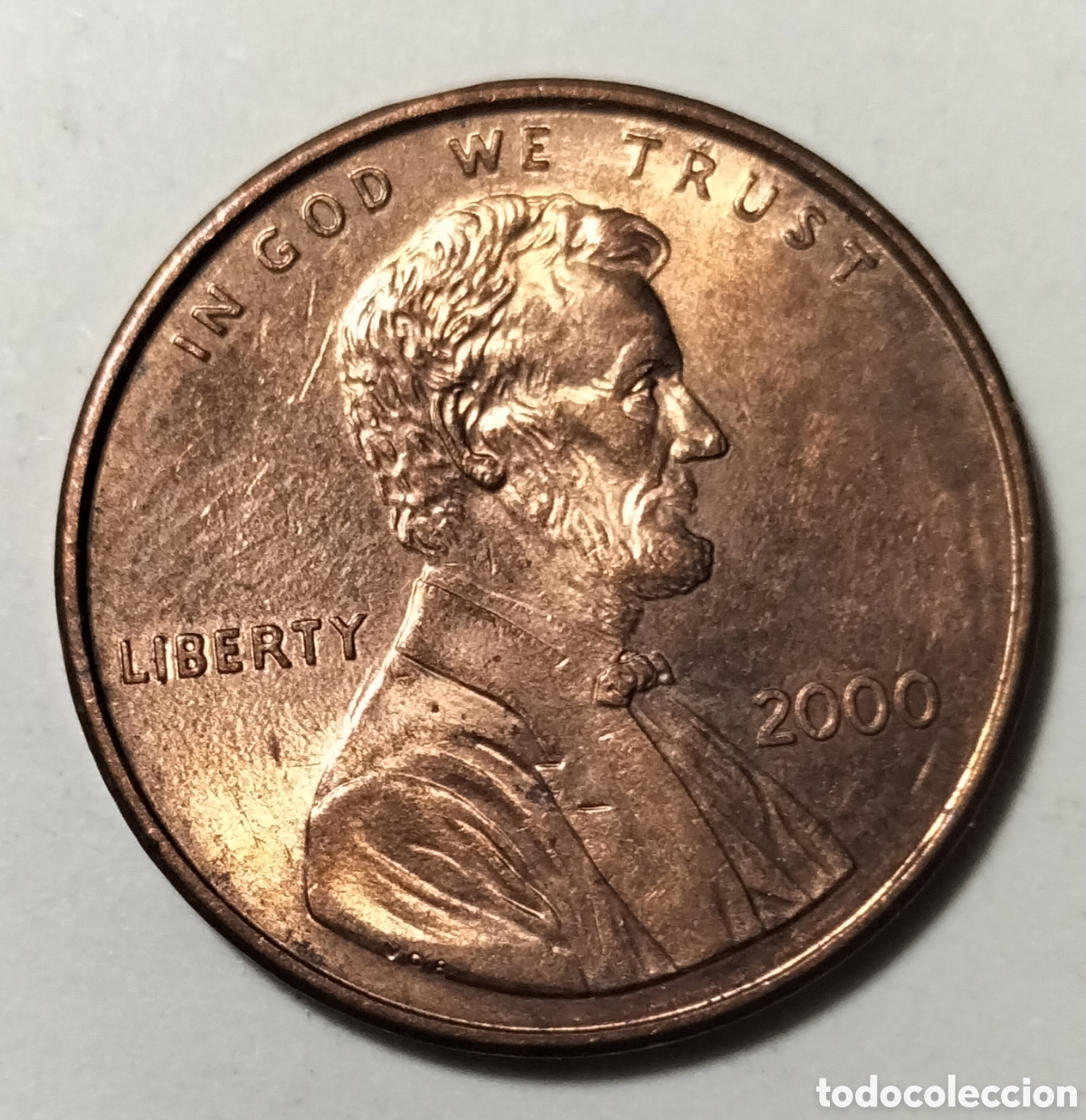 Monedas antiguas de Am&eacute;rica: Moneda 1 centavo 2000 EEUU - Foto 1