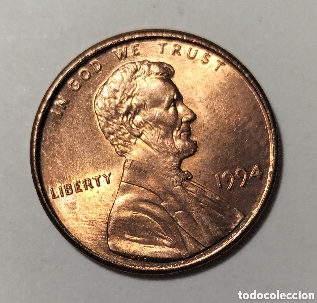 Monedas antiguas de Am&eacute;rica: Moneda 1 centavo 1994 EEUU - Foto 1
