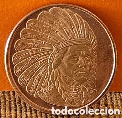 Old Coins of America: ESTADOS UNIDOS, ONZA DE COBRE PURA, ACU&Ntilde;ADA EN USA.