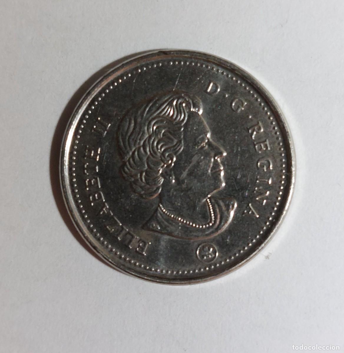 Monedas antiguas de Am&eacute;rica: Canad&aacute;. 5 centavos - 2018 - Foto 1