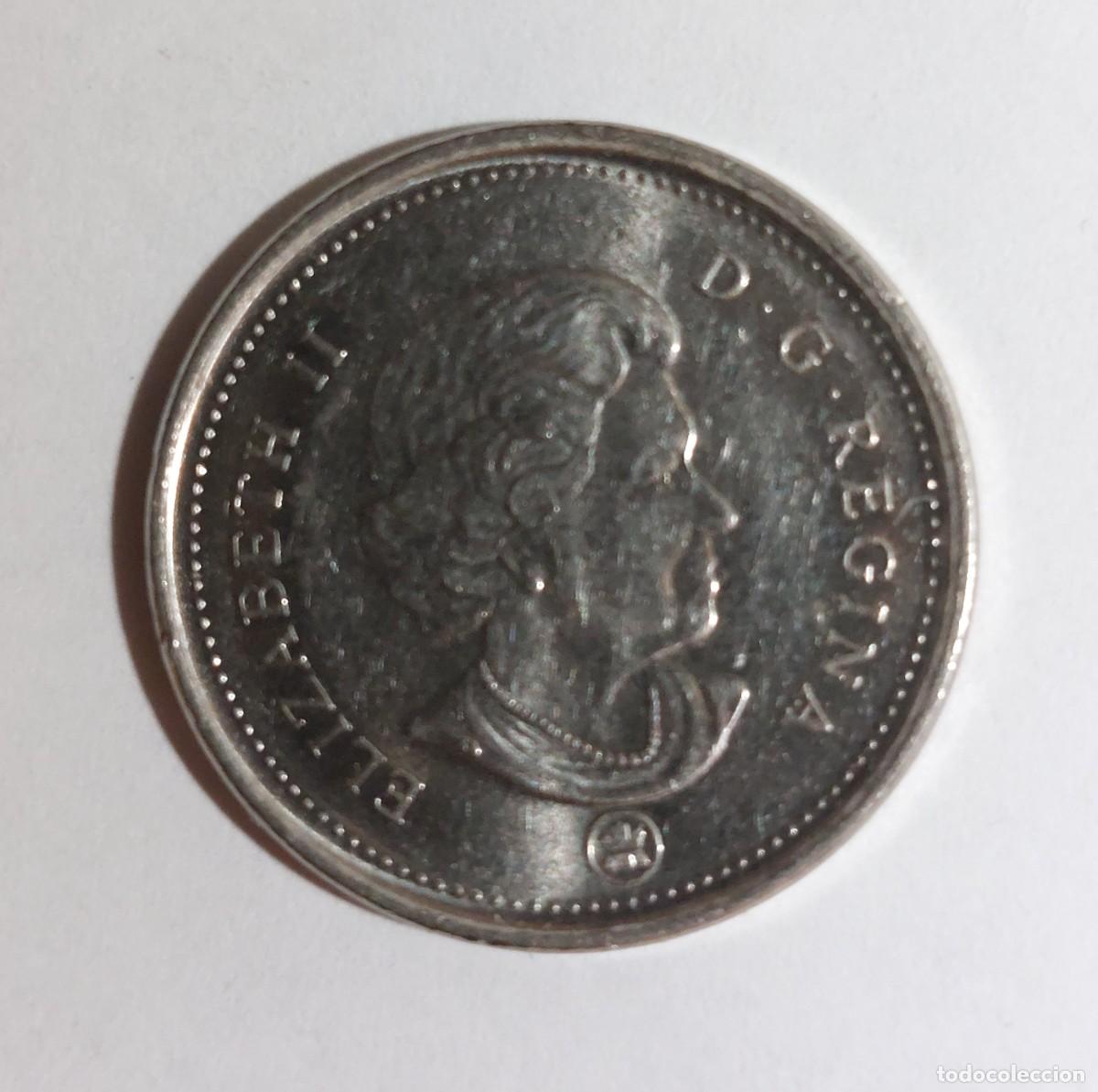 Monedas antiguas de Am&eacute;rica: Canad&aacute;. 5 centavos - 2010 - Foto 1