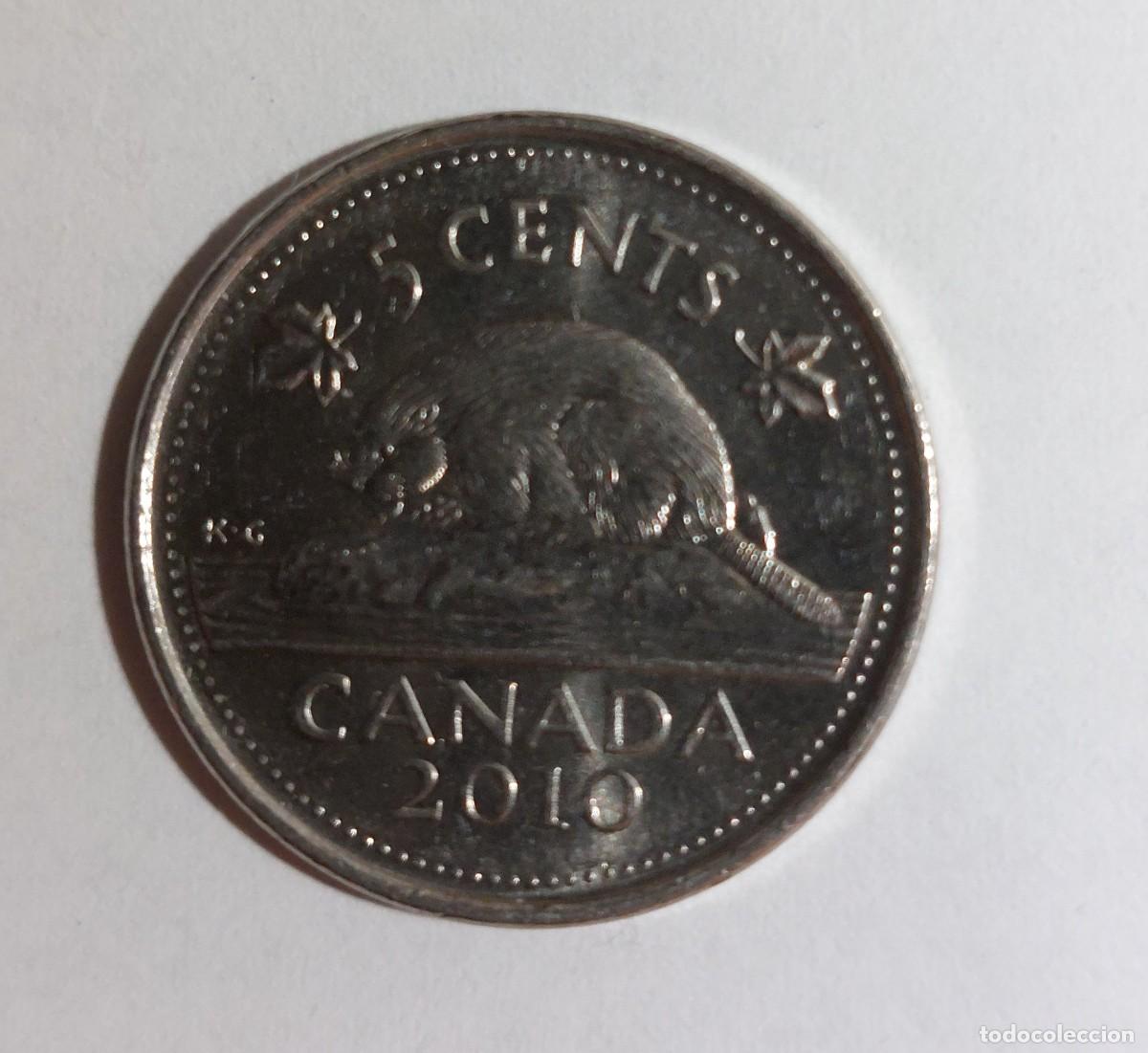 Monedas antiguas de Am&eacute;rica: Canad&aacute;. 5 centavos - 2010 - Foto 2