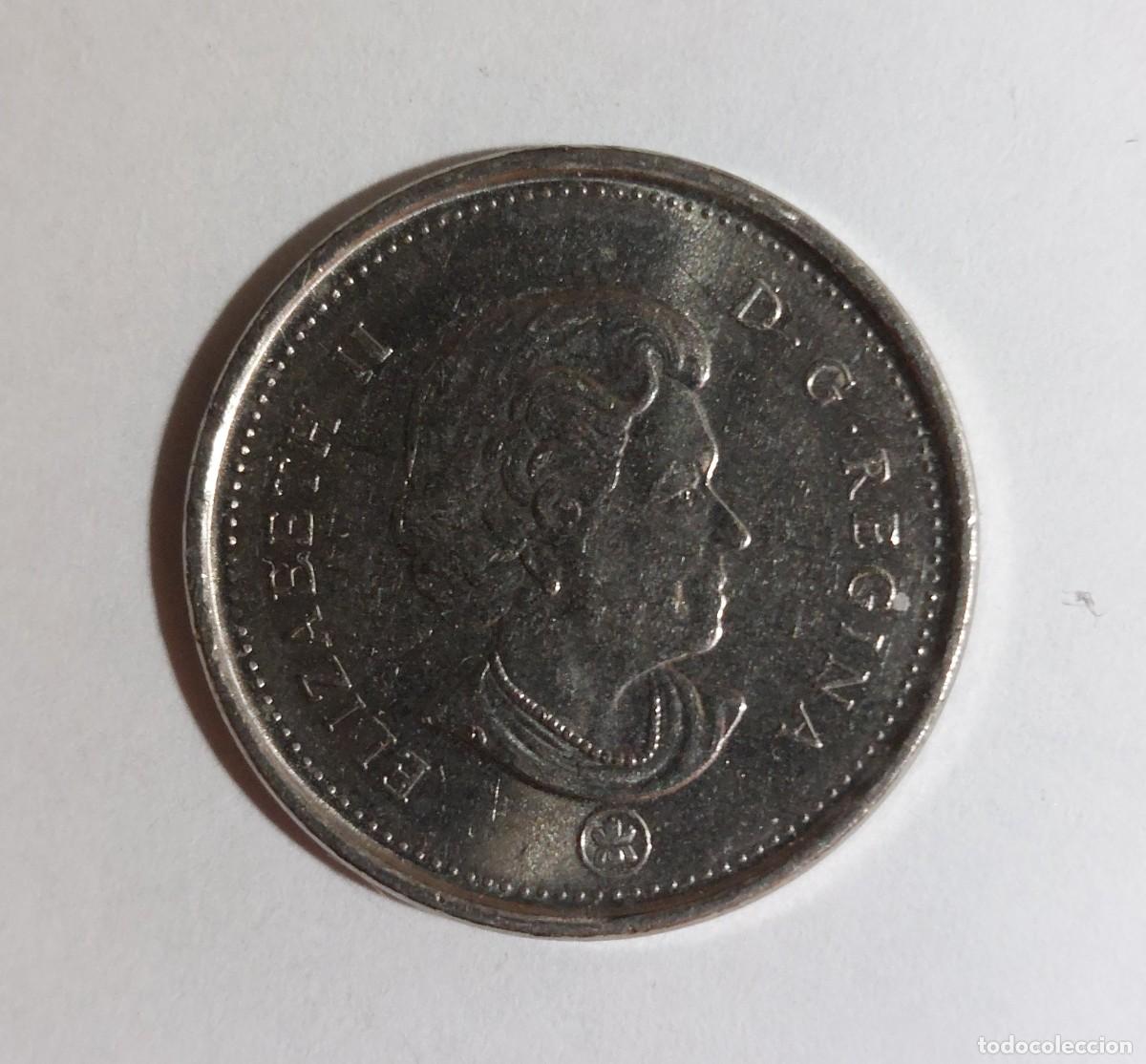 Monedas antiguas de Am&eacute;rica: Canad&aacute;. 5 centavos - 2010 - Foto 1