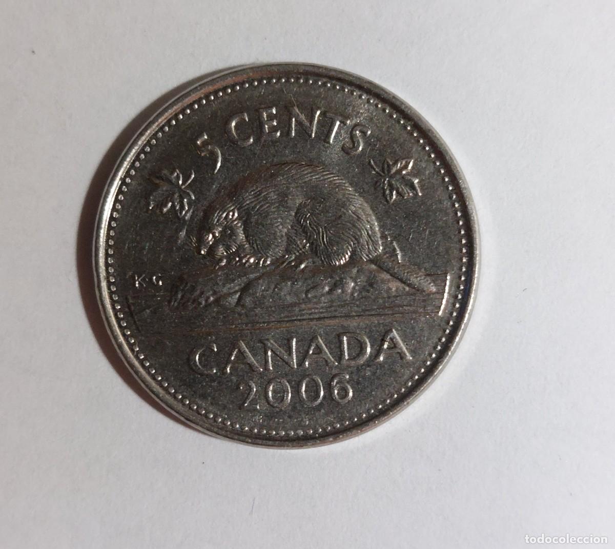 Monedas antiguas de Am&eacute;rica: Canad&aacute;. 5 centavos - 2006 - Foto 2