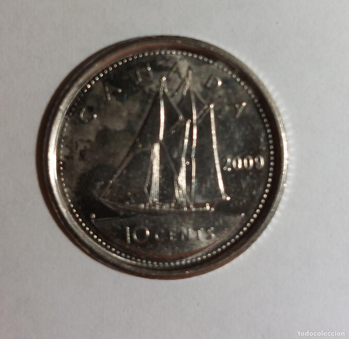 Monedas antiguas de Am&eacute;rica: Canad&aacute;. 10 centavos - 2009 - Foto 2