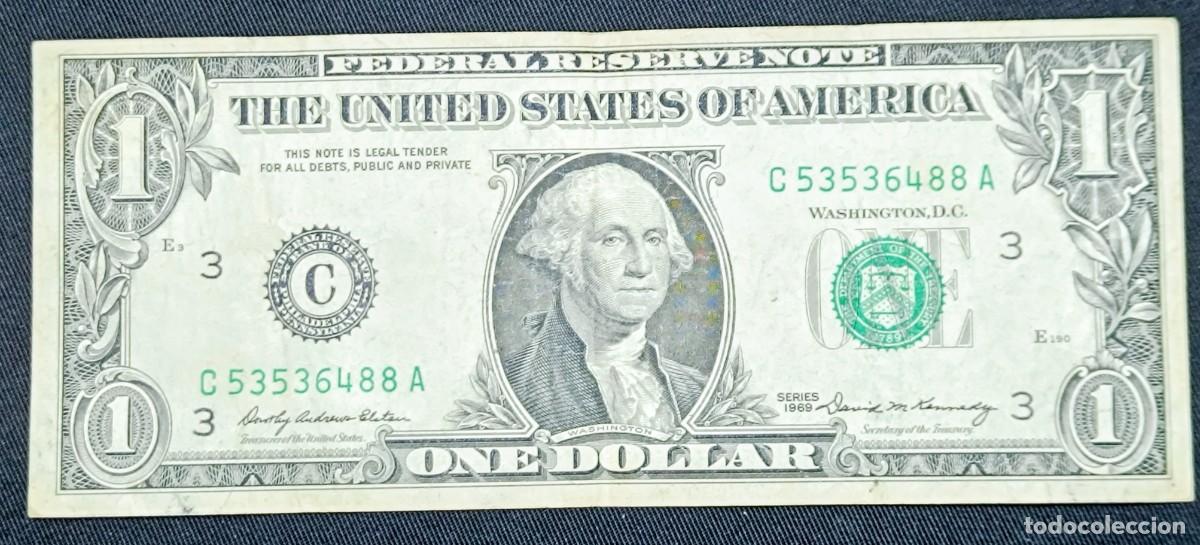 Monedas antiguas de Am&eacute;rica: Un d&oacute;lar americano .. - Foto 1