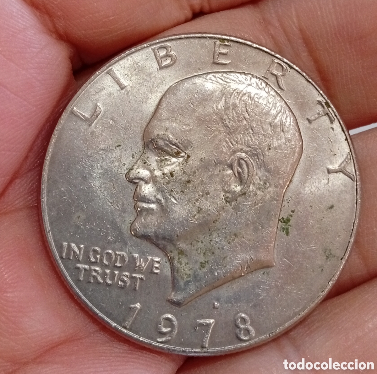 Monete antiche di America: Moneda de Estados Unidos de Am&eacute;rica one dollar 1978