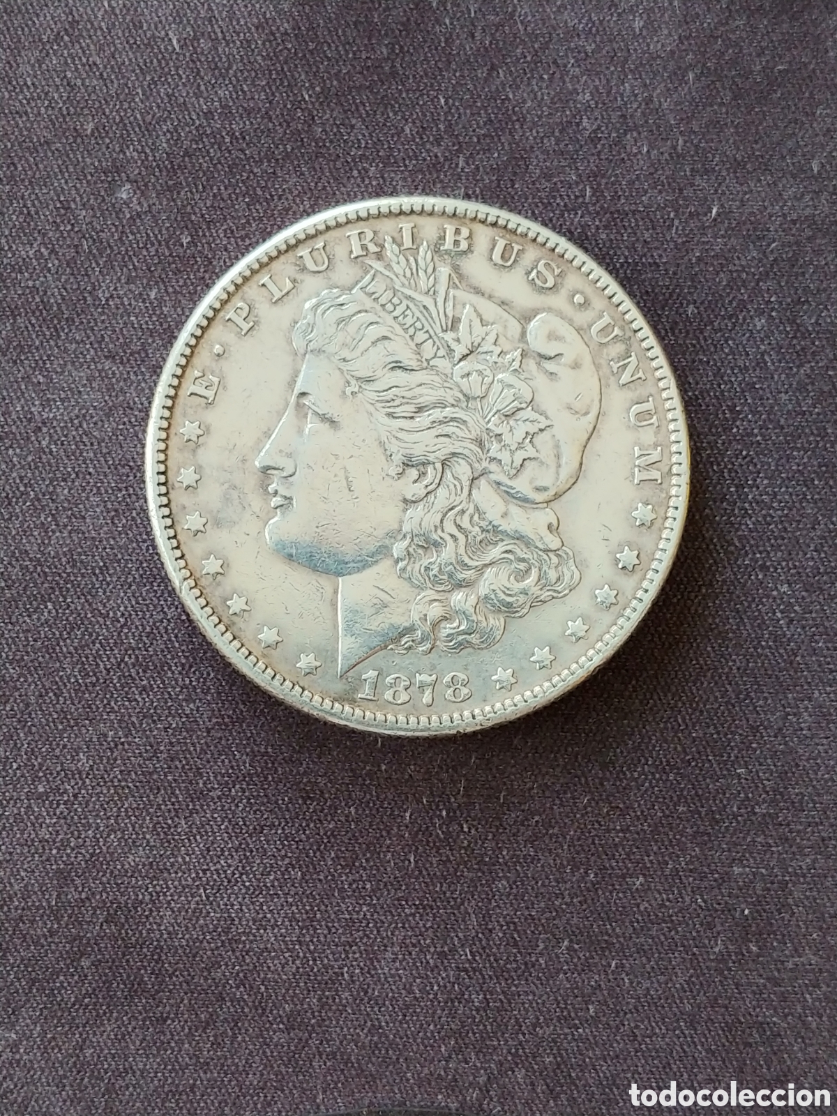 Monete antiche di America: Estados Unidos, One Dollar &rdquo;Morgan&rdquo; 1878 -&rdquo;S&rdquo;, Ag .900 mls., &iexcl;excelente!