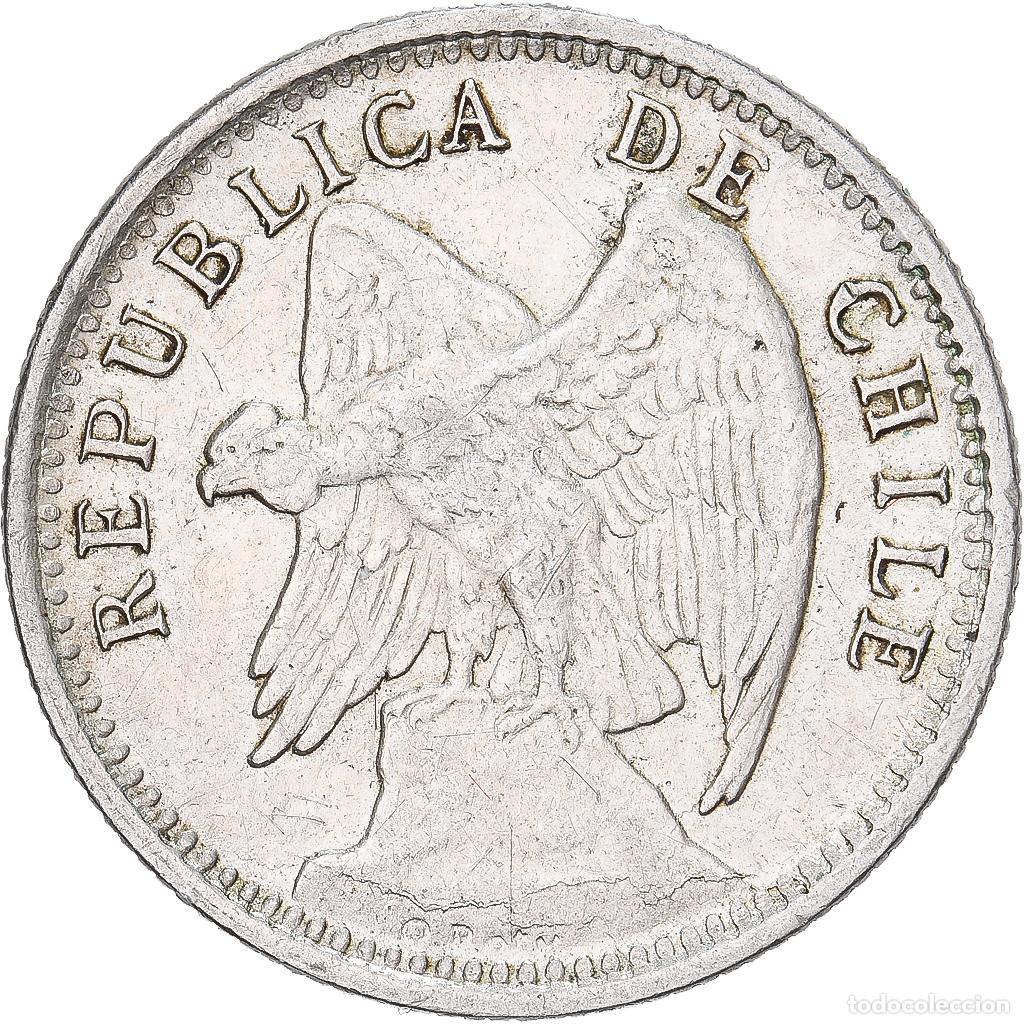 Monete antiche di America: [#138311] Chile, 10 Centavos, 1896, Santiago, Plata, EBC+, KM:156.1
