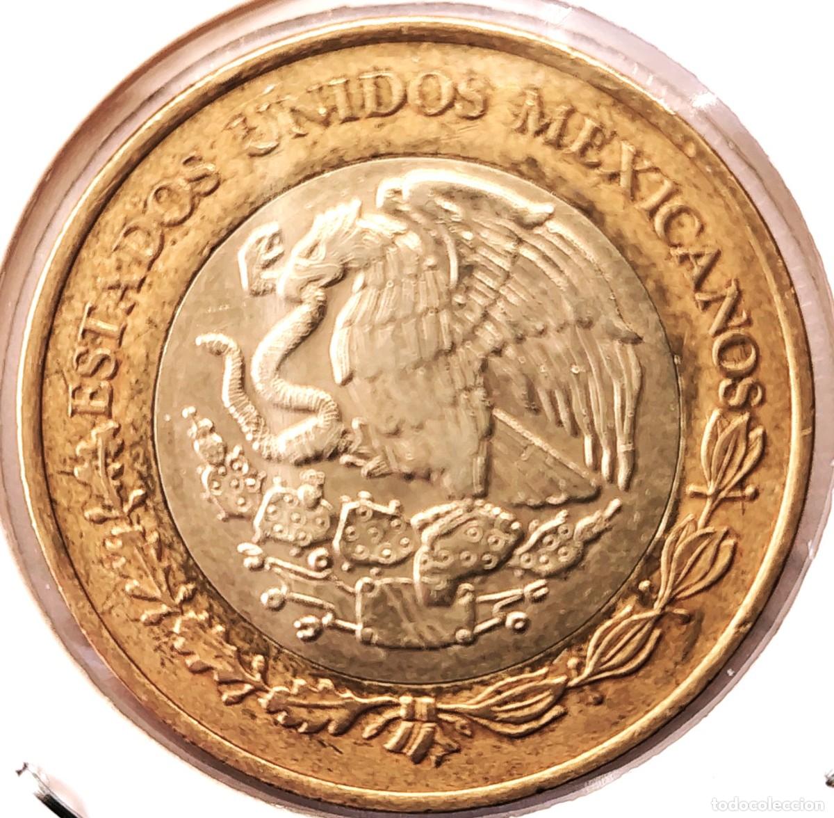 Monete antiche di America: MEXICO (1992-) - 10 PESOS 2017 - A - 10,33 GR. BIMETALICA COBRE-NICKEL-ZINC CENTRO ALUMINIO-BRONCE
