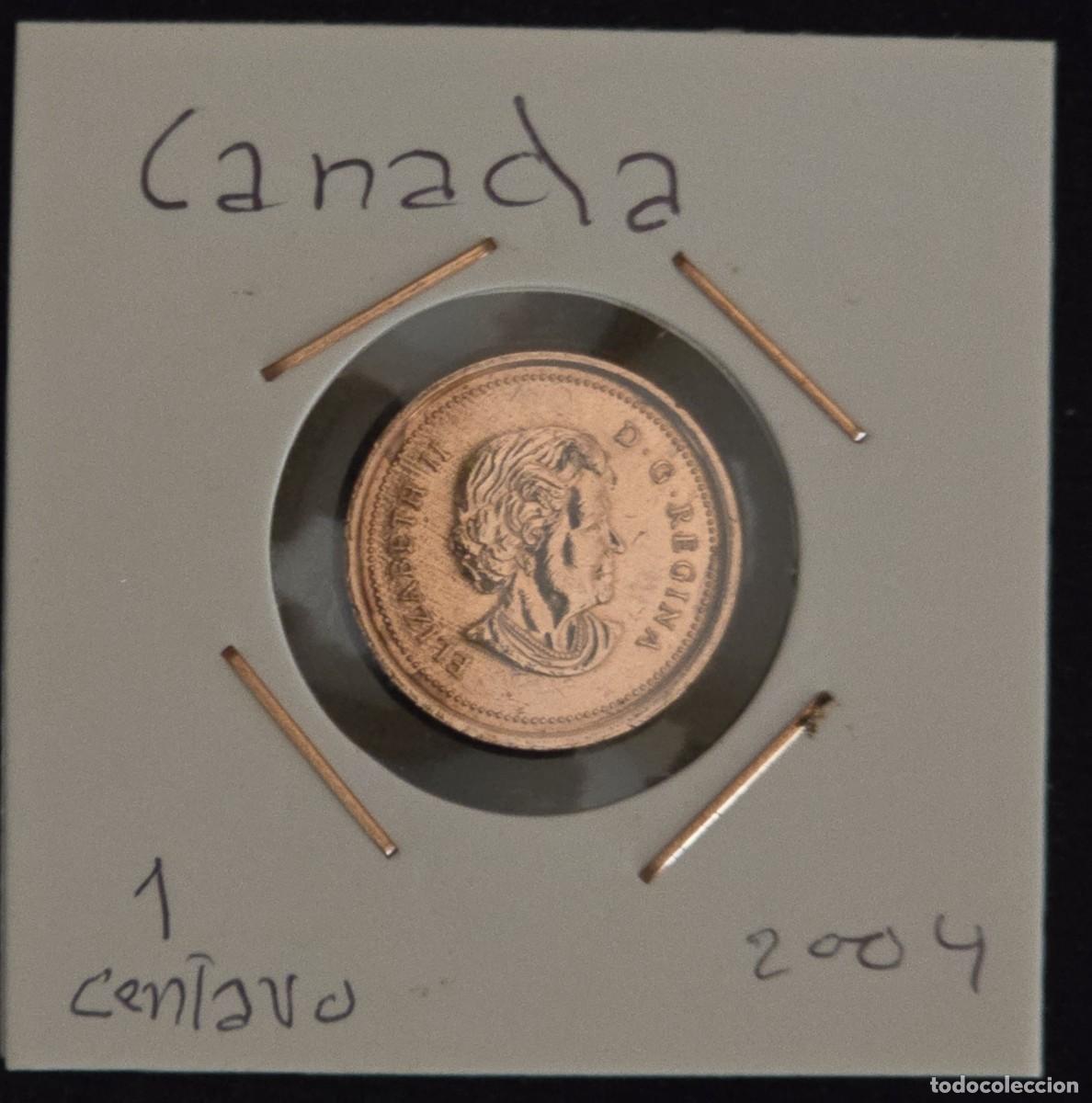 Monedas antiguas de Am&eacute;rica: MONEDA DE CANADA 2004 - 1 CENT - MONEDA ENCARTONADA - Foto 1