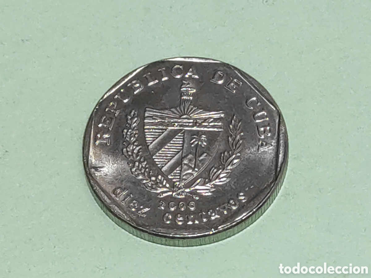 Monedas antiguas de Am&eacute;rica: CUBA 10 CENTAVOS 2000 - Foto 2