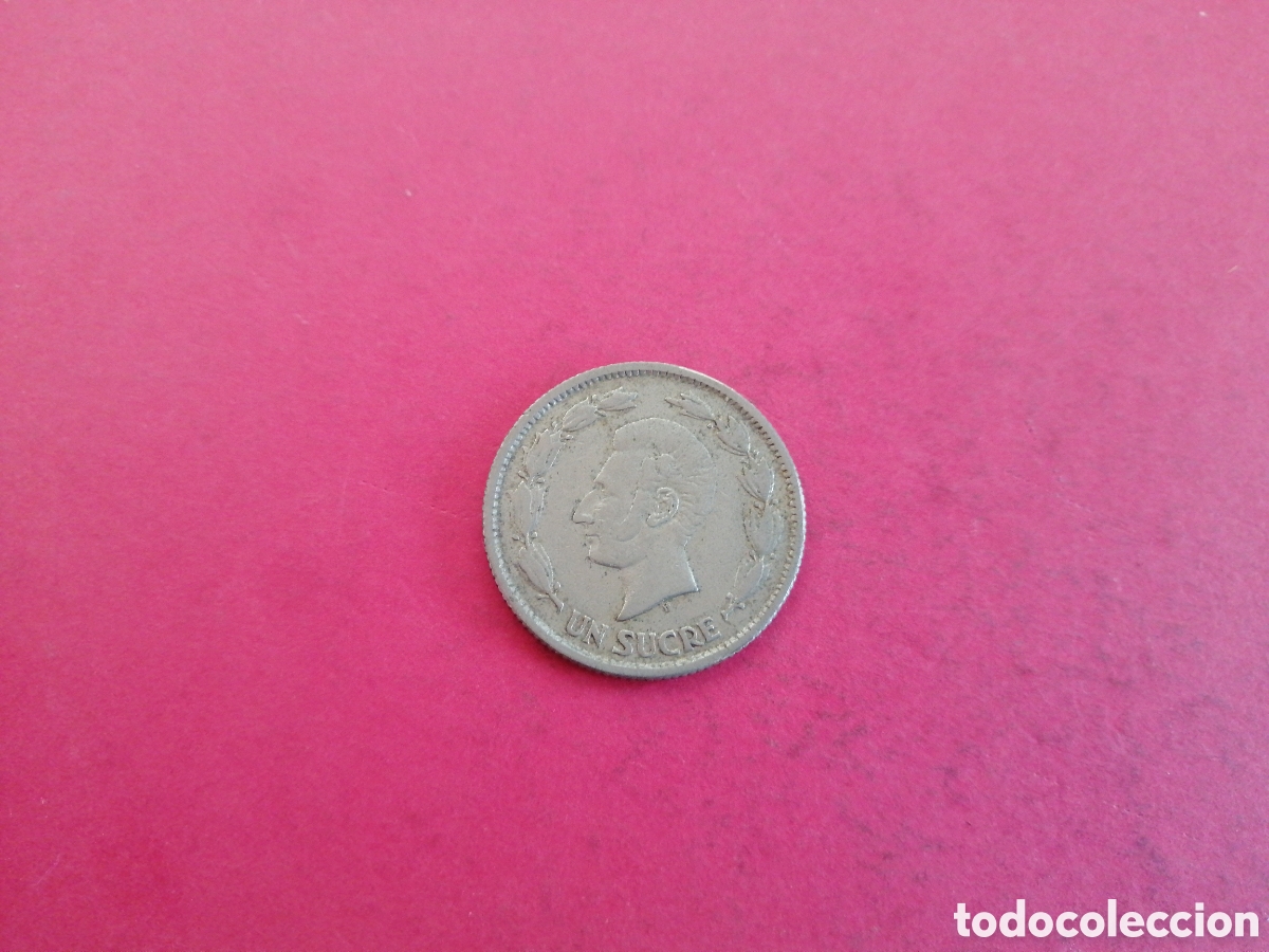 Monnaies anciennes d'Am&eacute;rique: 1 sucre de Ecuador 1937
