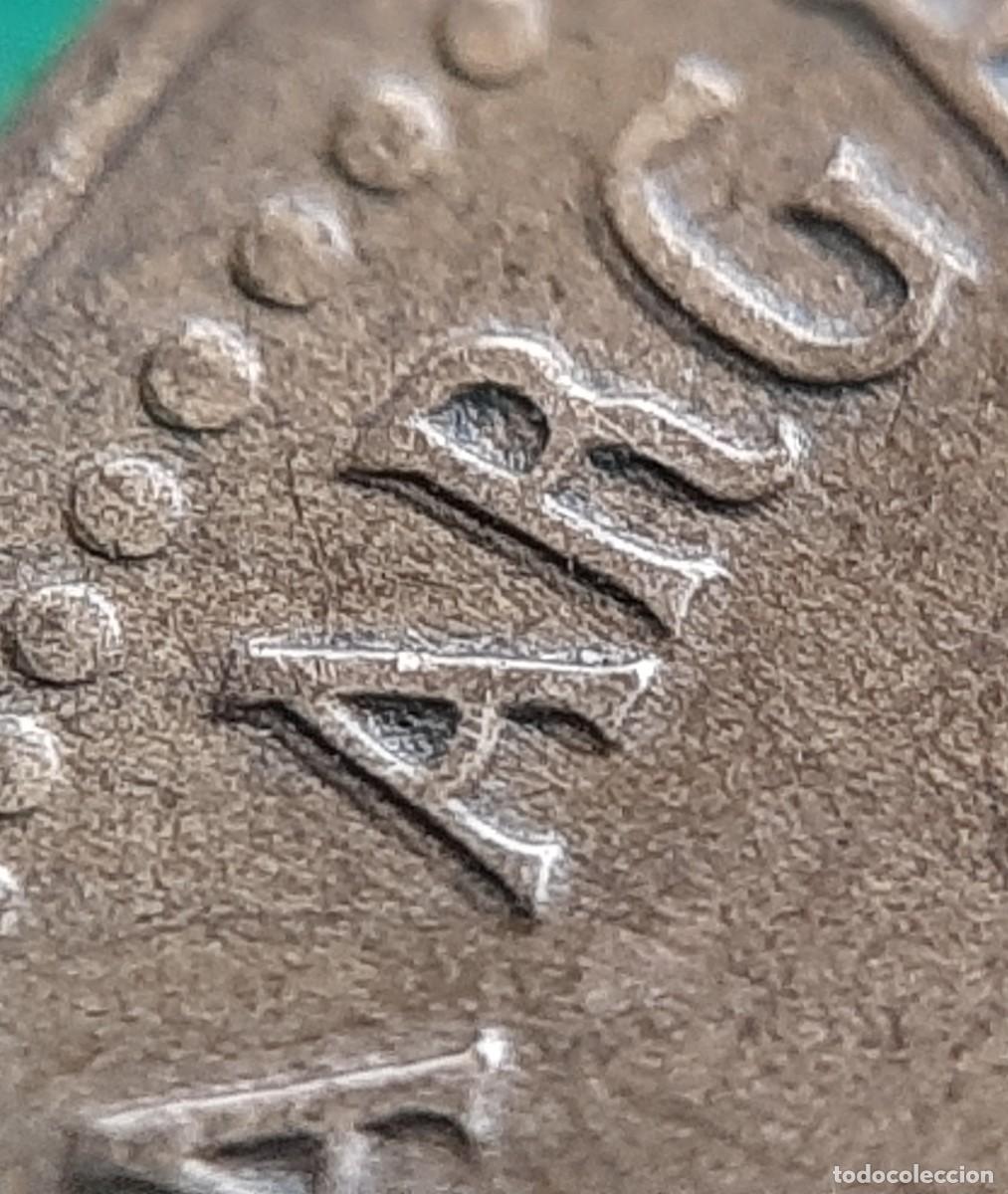 Monedas antiguas de Am&eacute;rica: (ERROR-ARGENTINA)(1992)(BRONCE DE ALUMINIO) 50 CENTAVOS CON ERROR REMARQUE - Foto 11