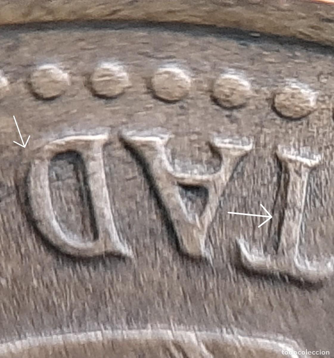 Monedas antiguas de Am&eacute;rica: (ERROR-ARGENTINA)(1992)(BRONCE DE ALUMINIO) 50 CENTAVOS CON ERROR REMARQUE - Foto 14