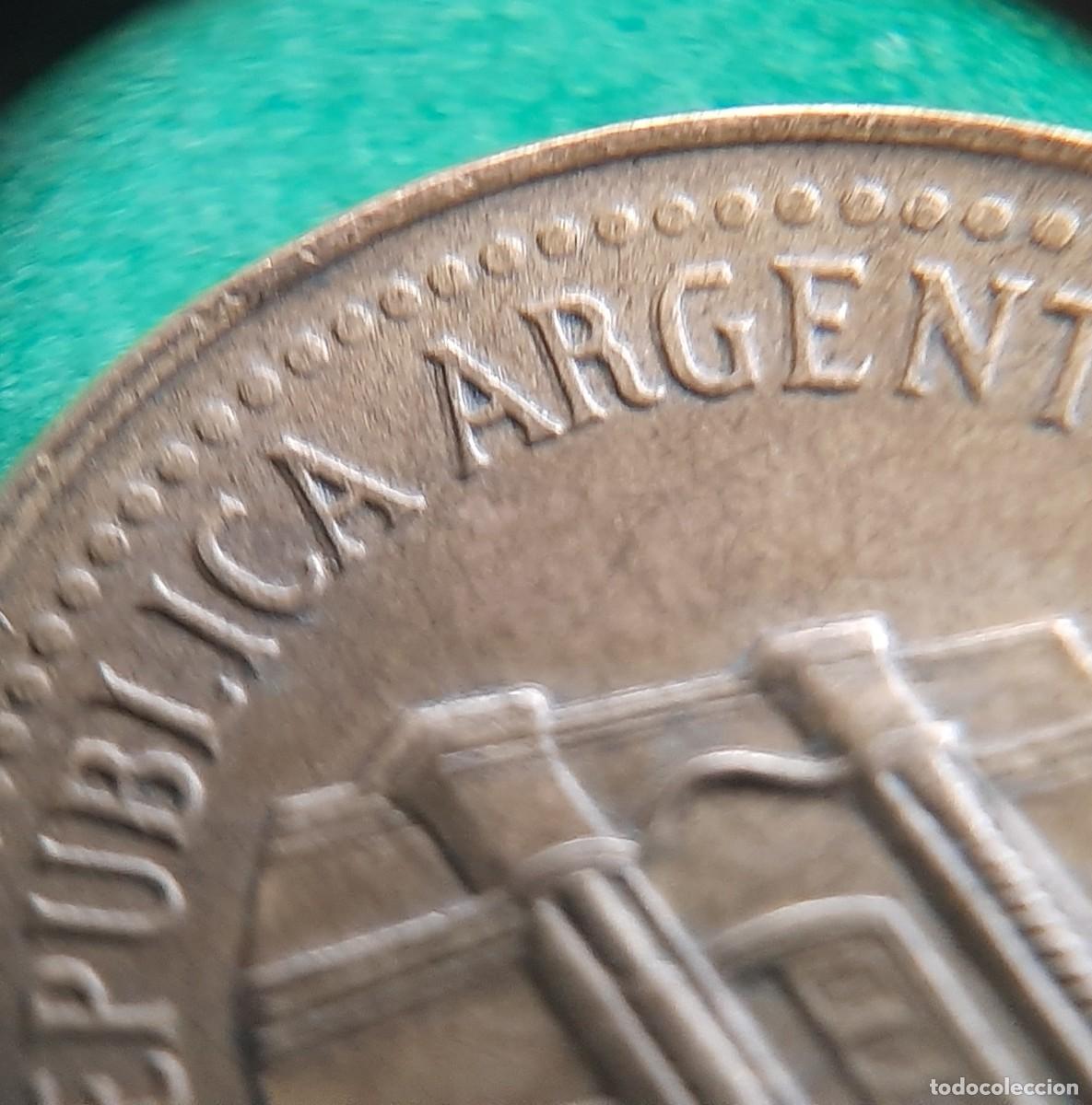 Monedas antiguas de Am&eacute;rica: (ERROR-ARGENTINA)(1992)(BRONCE DE ALUMINIO) 50 CENTAVOS CON ERROR REMARQUE - Foto 16
