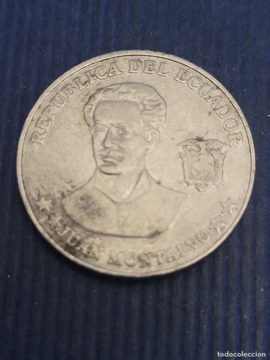 Monedas antiguas de Am&eacute;rica: Moneda 5 centavos 2000 Ecuador - Foto 1