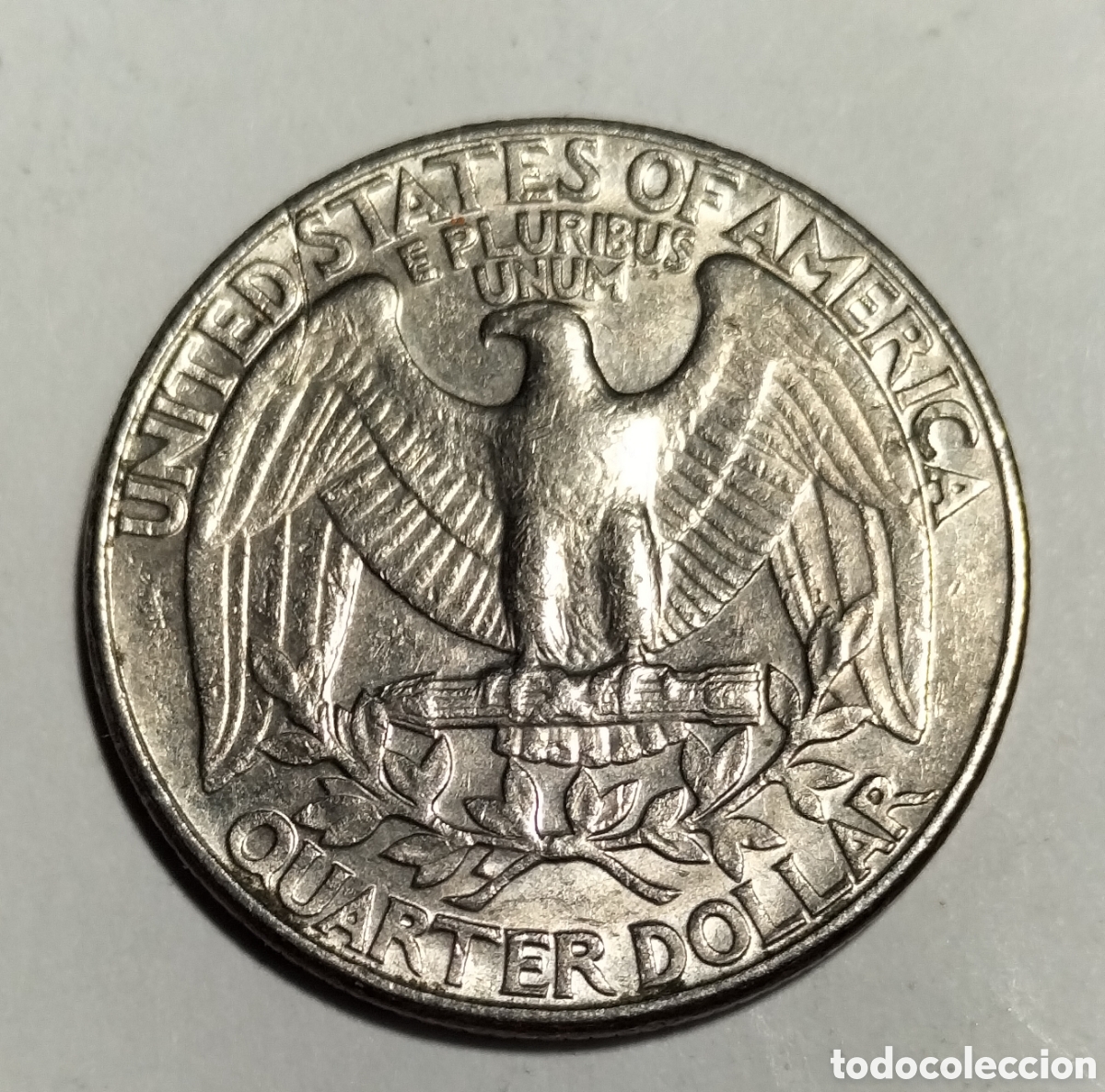 Monedas antiguas de Am&eacute;rica: Moneda 1/4 D&oacute;lar 1991D EEUU. - Foto 2