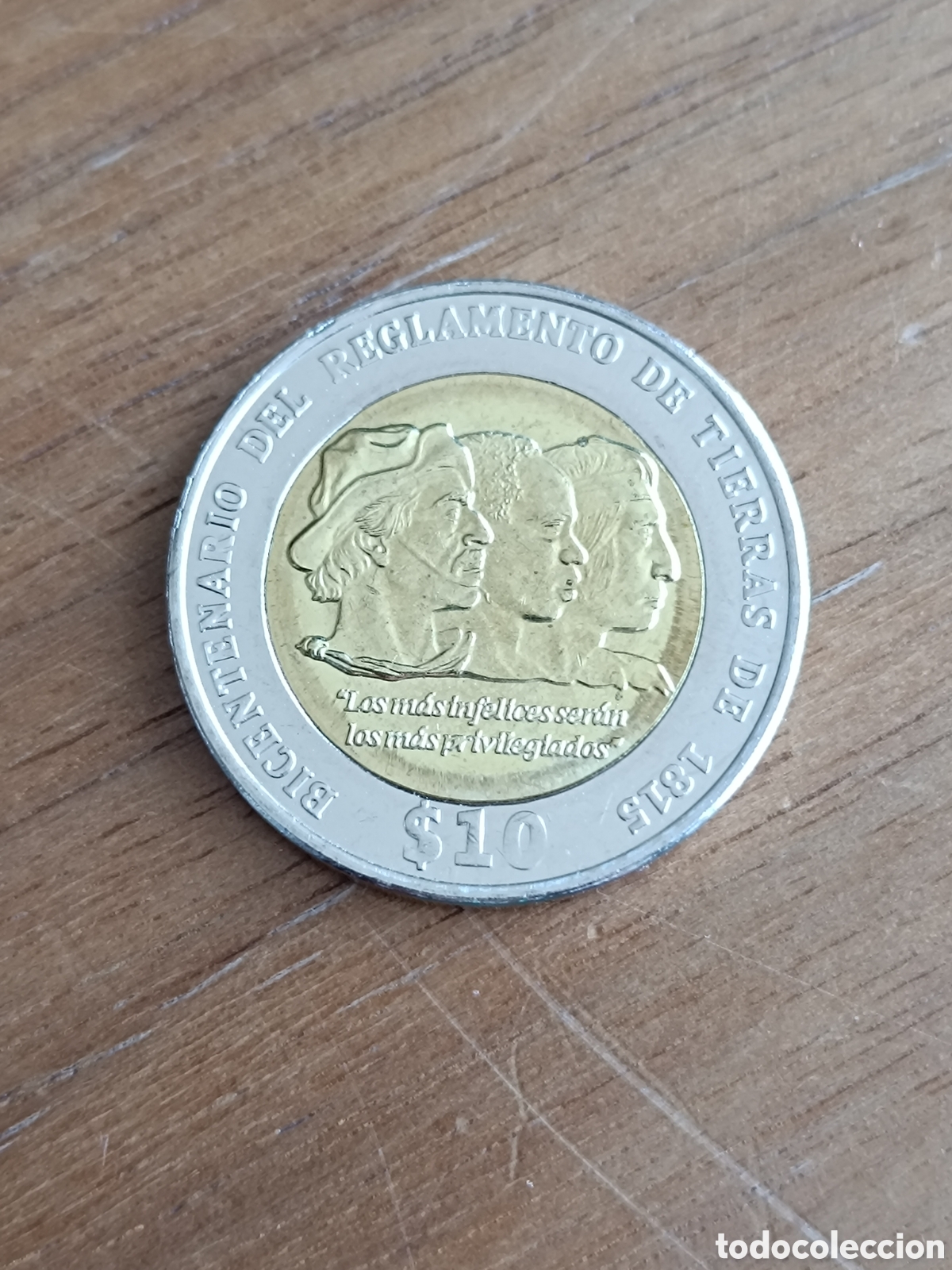 Monedas antiguas de Am&eacute;rica: 10 pesos Uruguay 2015 - Foto 1