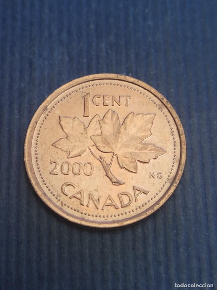 Monedas antiguas de Am&eacute;rica: Moneda 1 centavo 2000 Canad&aacute; - Foto 2