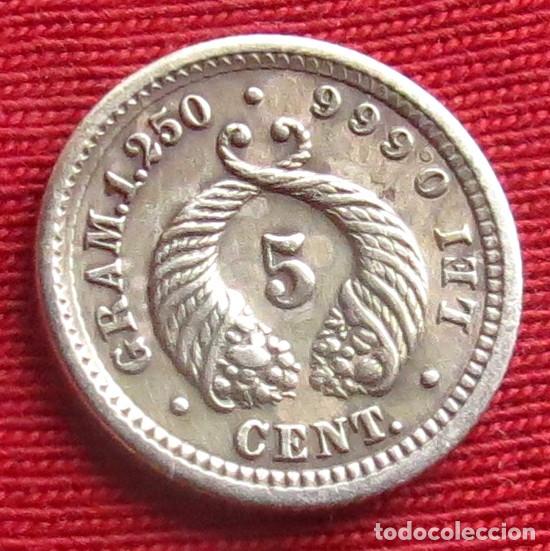 Monedas antiguas de Am&eacute;rica: Colombia 5 centavos 1902 - Foto 1