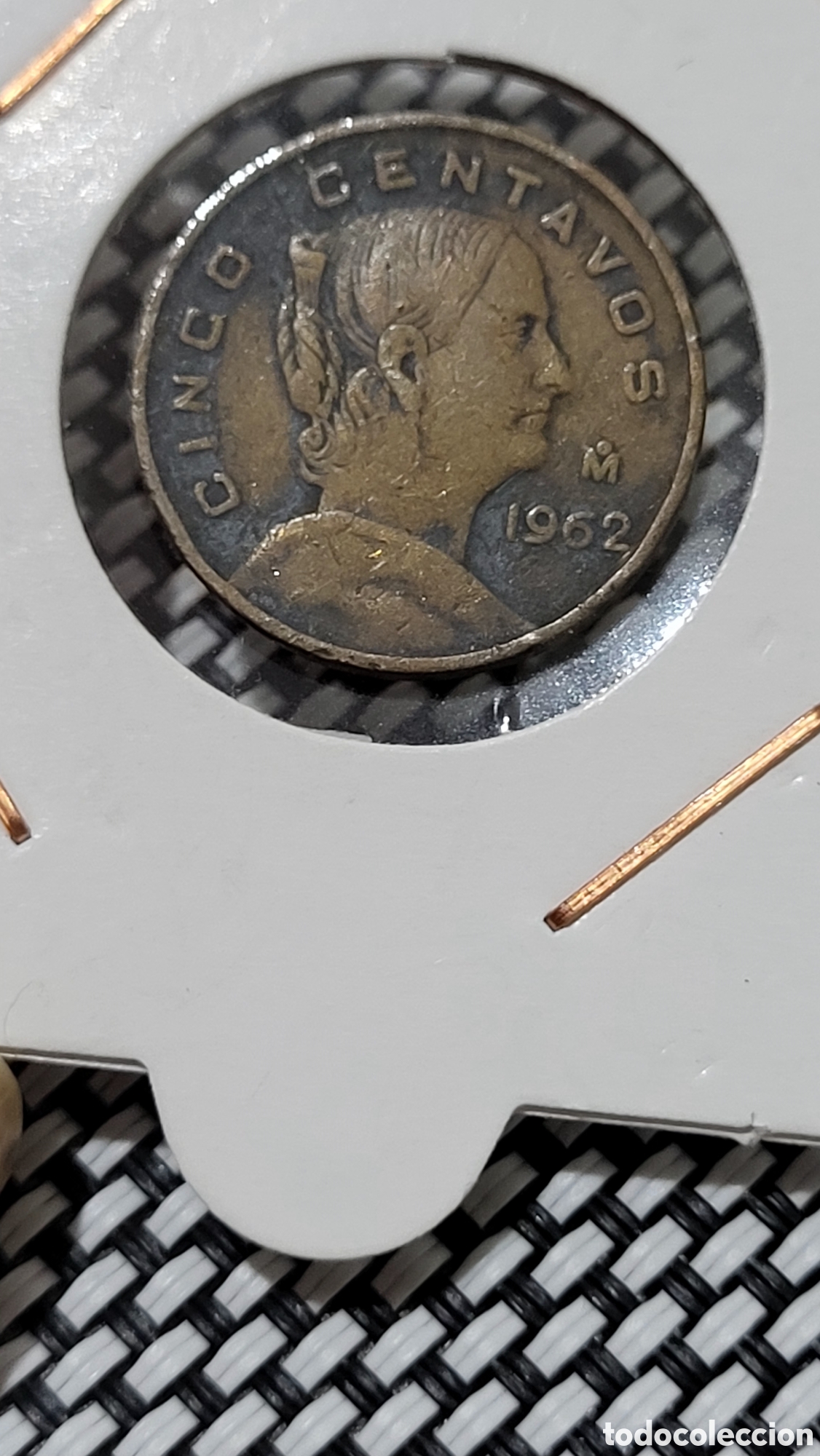 Monedas antiguas de Am&eacute;rica: Moneda 5 centavos 1962 M&eacute;xico - Foto 1