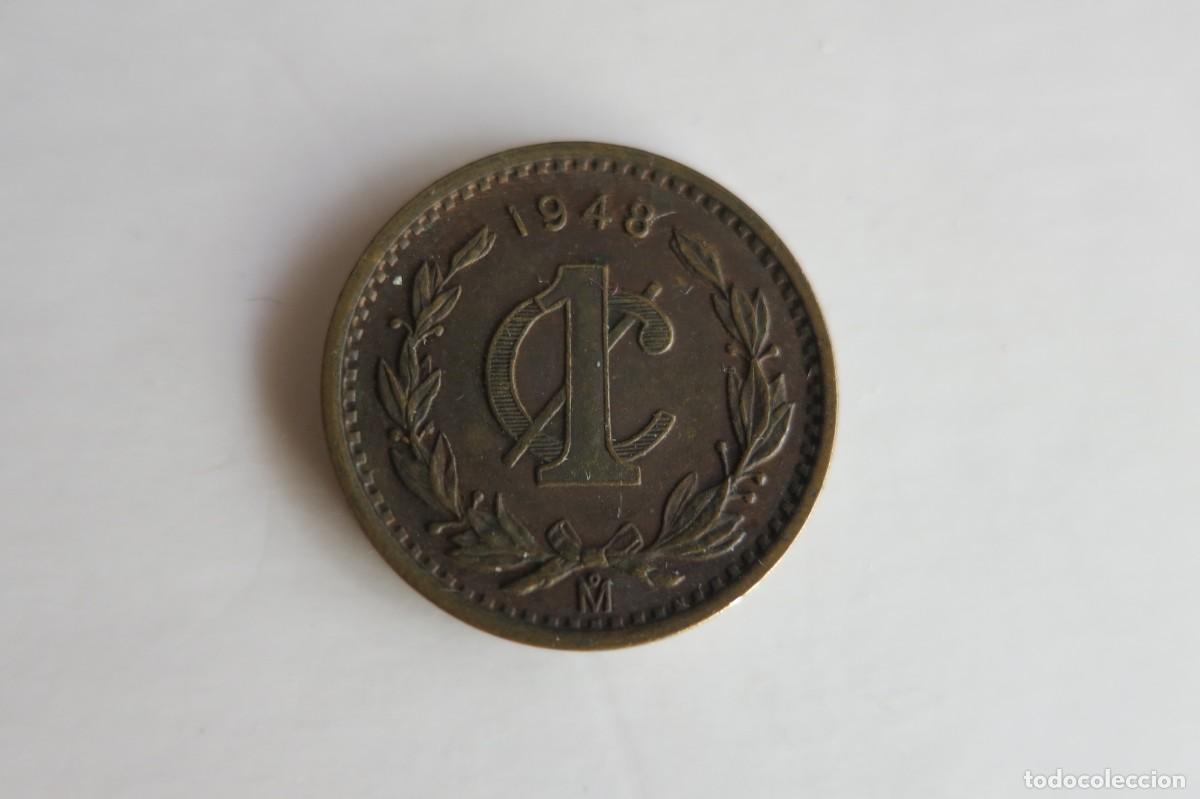Monedas antiguas de Am&eacute;rica: Mexico 1 centavo 1948 - Foto 1