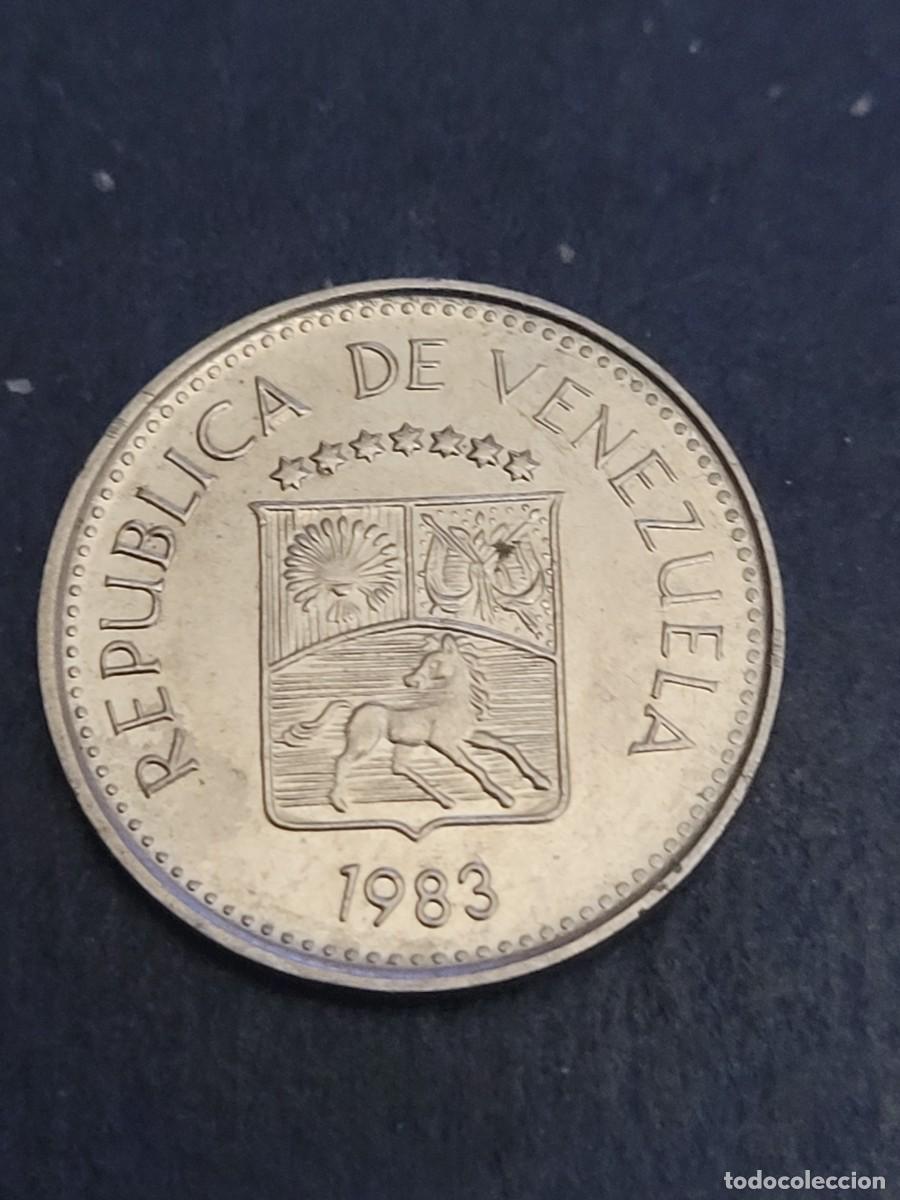Monedas antiguas de Am&eacute;rica: Moneda 5 c&eacute;ntimos 1983 Venezuela - Foto 1