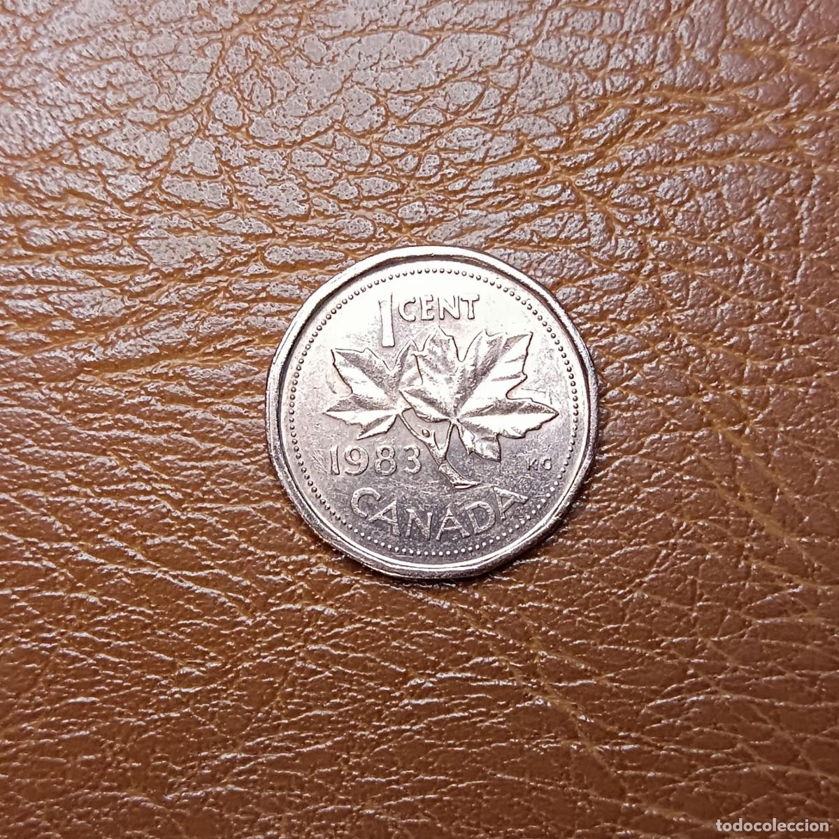 Monedas antiguas de Am&eacute;rica: Canada 1 Centavo 1983 (1920) - Foto 2