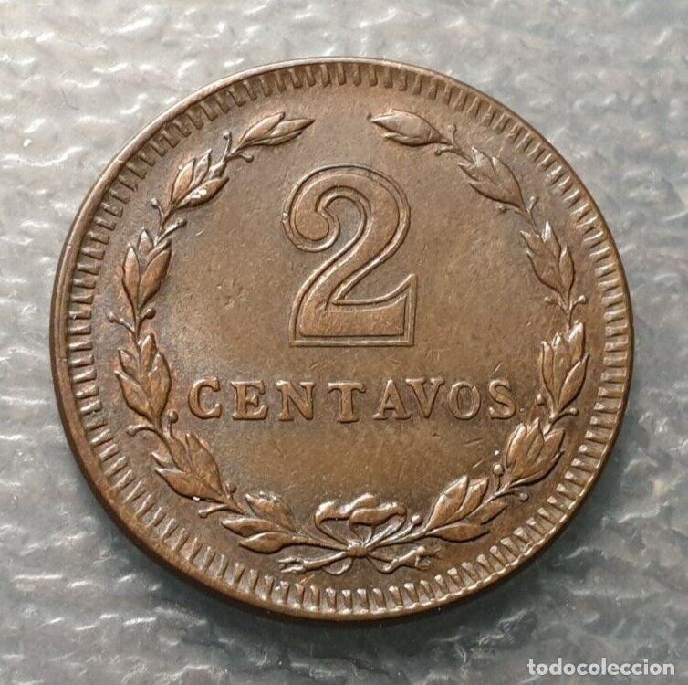 Monedas antiguas de Am&eacute;rica: ARGENTINA 2 CENTAVOS 1946 MBC+ - Foto 3