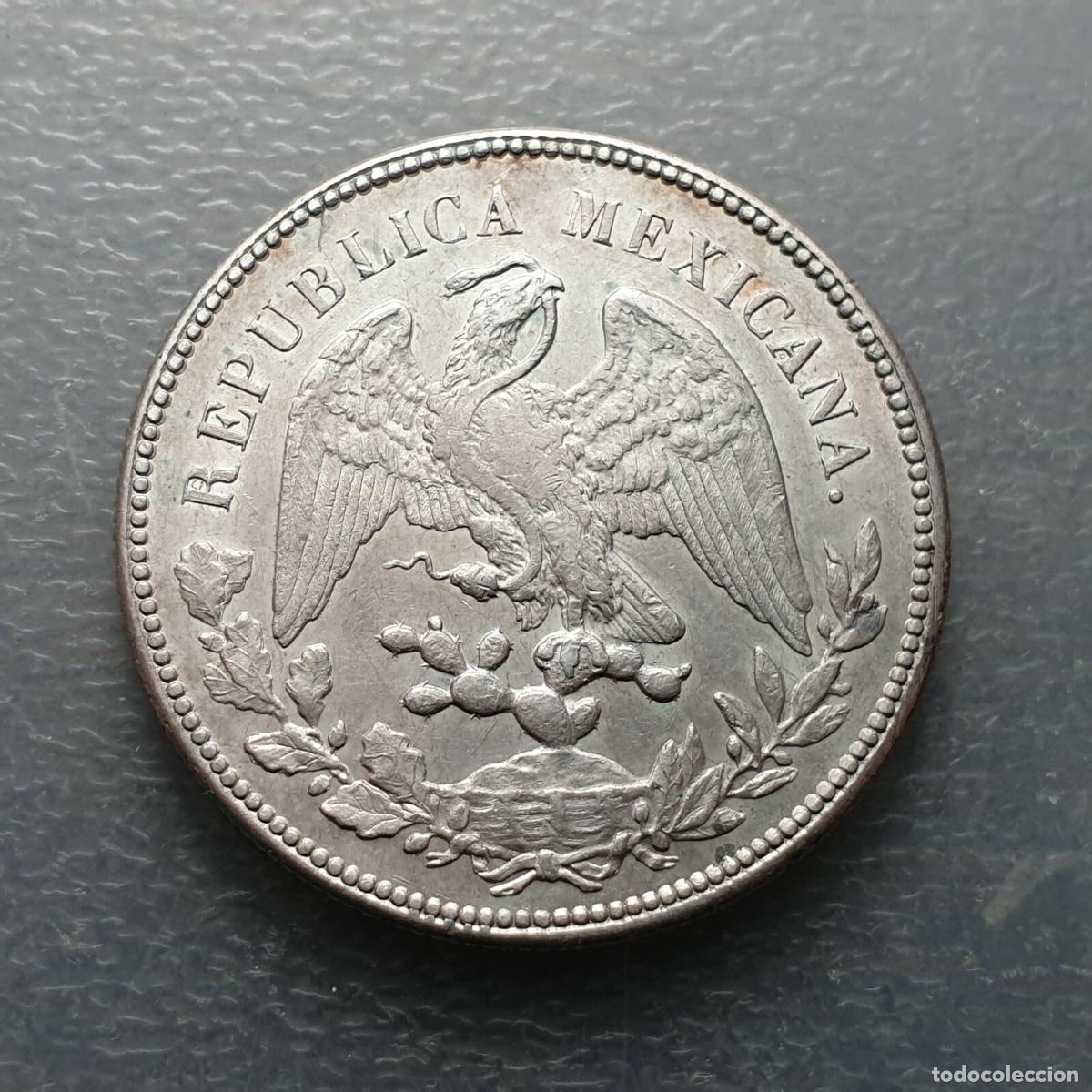 Monedas antiguas de Am&eacute;rica: MEXICO 1 PESO 1908 Mo AM - Foto 2