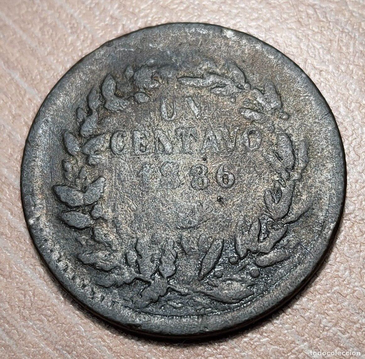 Monedas antiguas de Am&eacute;rica: MEXICO 1 CENTAVO 1886 BC+ - Foto 3