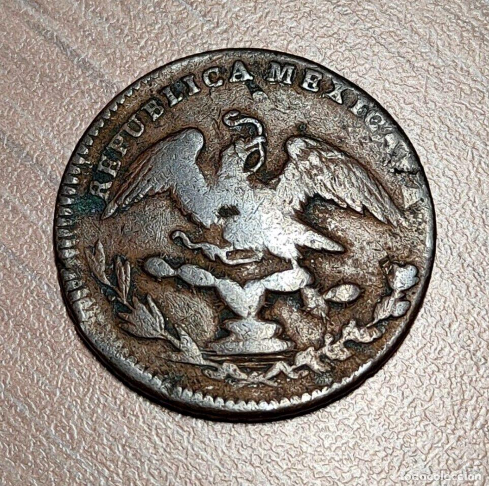 Alte M&uuml;nzen aus Amerika: MEXICO 1/4 REAL 1830 MBC-