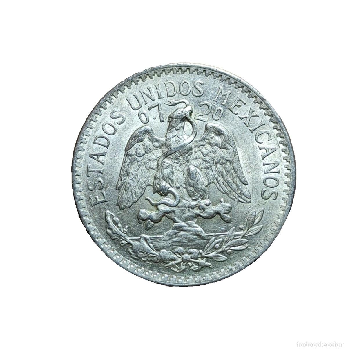 Monedas antiguas de Am&eacute;rica: MEXICO 50 CENTAVOS 1943 EBC/EBC+ - Foto 2
