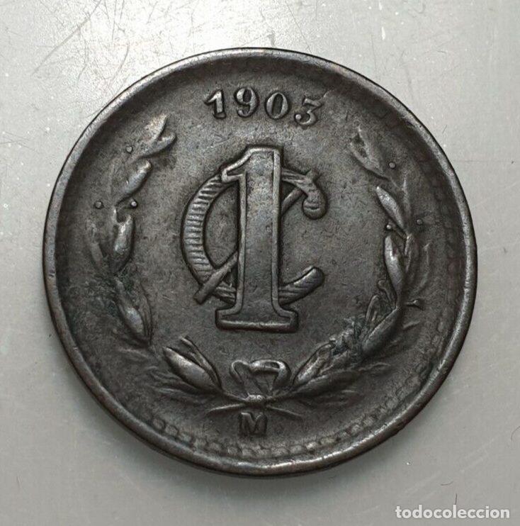 Monedas antiguas de Am&eacute;rica: MEXICO 1 CENTAVO 1903 MBC - Foto 3